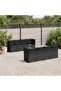 Garden Sofa Set | Black | PE Rattan | Large | Modular | Garden Sofa Set