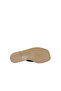 Genuine Suede Leather Flat Women's Slippers with Buckle - 3