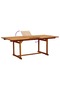 5 Piece Garden Dining Set Solid Wood Acacia and Textilene - 7