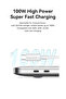 كابل بيانات شفاف للشحن السريع من Type-C إلى Type-c مزود بإضاءة 100w - 4