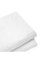 ملاءة سرير مطاطية مزدوجة من فريزيا مقاس 160x200+35 سم باللون الأبيض - 2