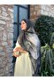 Patterned Muslin Women's Shawl - 4