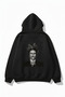 Unisex Soft Textured Frida Kahlo Viva La Vida Printed Design Oversized 3 Thread Hoodie Sweatshirt - 2