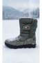 Waterproof Non-Slip Sole Fur Inside Long Boots Snow Boots for Boys and Girls - 2