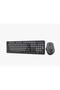 Gaming Wireless Keyboard & Mouse Combo 2.4GHz with Arabic Keys & Adjustable DPI - 2