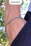 Silver Color Steel Tarnish Free Stainless Chain Bracelet - 4