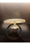 Luxury Tableware Kitchen and Round Pedestal Cake and Pastry Presentation Stand Dowry Presentation Silver 25X25X10Cm - 2