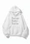 Unisex Soft Textured Real Eyes Realize Real Lies Printed Design Oversized 3 Thread Hoodie Sweatshirt