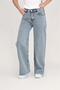Girls' Destroyed Wide-Leg Jeans Pants 5-15 Years 12488