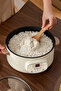 Multi-function Electric Cooker Digital Display Control Rice Noodles Eggs Cooking Hot Pot - 2.6L - 7