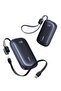 EnerFill FC21 QPow3 Ultra Dijital Göstergeli Powerbank 20.000 mAh 45W - Siyah - 3