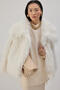 Stand-Up Collar Crepe Tunic - 4