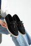 Women's Casual Suede Loafer Shoes Comfortable Sole Tassel Shoes - 2