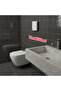 Bathroom Wc Extractor Fan Super Quiet 12 W Covered Flat 150 mm Wall Mounted Toilet Air Ventilation - 6