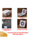Bathroom Wc Extractor Fan Super Quiet 12 W Covered Flat 150 mm Wall Mounted Toilet Air Ventilation - 4