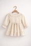 0-24 Months Lace Detail Pleated Baby Girl Kids Dress 2018 - 2
