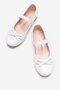 Children's Ribbon Shoes 31-36; White Skin - 5