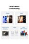 EnerFill FC21 QPow3 Ultra Dijital Göstergeli Powerbank 20.000 mAh 22.5W - Titanyum - 4