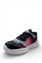 02 Orthopedic Girl's Black/Fuchsia Comfortable Sneaker - 4