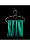 Plastic Shawl Scarf Hanger, White Transparent Color, 10 Pieces, 22X9 cm - 2