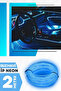 Car Interior Lighting Torpedo Led Strip Neon Strip Led Decorative Ice Blue 2 Meters