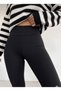 Women's High Waist Slimming Stretchy Fabric Stylish Black Leggings