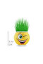 Grass Man Flower Pot with Emoji Figure 1 Piece - 4