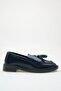 Women's Special Design Elegant Tassel Detailed Loafer Shoes - 2