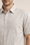 Men's Cotton Stone Short Sleeve Regular Fit Shirt - 4