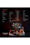 Gaming 4K Android 11 Projector with Auto Keystone, Gamepad & 20000+ Games - 7