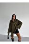 Soft V-Neck Women's Knit Sweater with Shawl Detail
