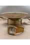 Square Simple Stylish Steel Case Steel Band Women's Watch - 5