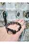 Hematite Natural Stone Bracelet Adjustable Knot Closure – 18 19 20 cm - 4