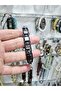 Hematite Natural Stone Bracelet Adjustable Knot Closure – 18 19 20 cm - 6