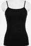 Cotton Padded Athlete's Bra for Everyday Use Without Bra Pads, Comfortable Daily Athlete's Bra, Black, 1 Piece - 3