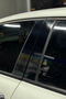 One-To-One Fitting Self-Adhesive Door Pillar Cover Sticker Set (Piano Black) for Fiat Egea - 2