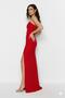 Body-Hugging Woven Long Stylish Evening Dress - 2