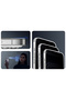 واقي شاشة من الزجاج المقوى للخصوصية لهاتف iPhone 17 Air SYS 2.5D Oliv + أداة تثبيت سهلة - أسود - 7