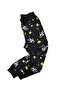 Black 100% Cotton Single-Jersey Fabric Double Yarn Double Pocket Boys' Pajama Set - 5