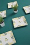 Catering Set Mimoza Ceramic Double Layer Presentation Plate & 6-Piece Dessert Cake Plate Cookie Tray Catering Tray - 4