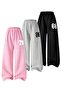 Children's Number Printed Wide Leg Comfortable Cut 3-Piece Tracksuit Set