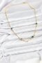 316L Steel Gold Color Evil Eye and Ball Model Women's Necklace - - 3