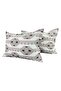 2 Pillow Cases 50x70 with Hidden Zipper - 2