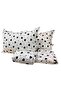 Double Duvet Cover Set with Elastic Fitted Sheet Heart Pattern - 2