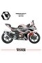 Rks Srk 125R - 250Rs Fairing Sticker Air Brush Motorcycle Fairing Model Ready Kit All Years Compatible