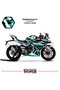 Cfmoto 450Sr Fairing Sticker Air Brush Motorcycle Fairing Model Ready Kit All Models Compatible