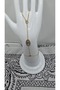 Stainless Steel Gold Color Eye Themed Zircon Stone Shahmeran - 3