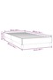 Bed Frame without Mattress Dark Grey 90x200 cm Velvet - 8