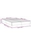 Bed Frame without Mattress Light Grey 120x200 cm Velvet - 3