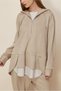 Suede Suit with Pants 46018 - 4
